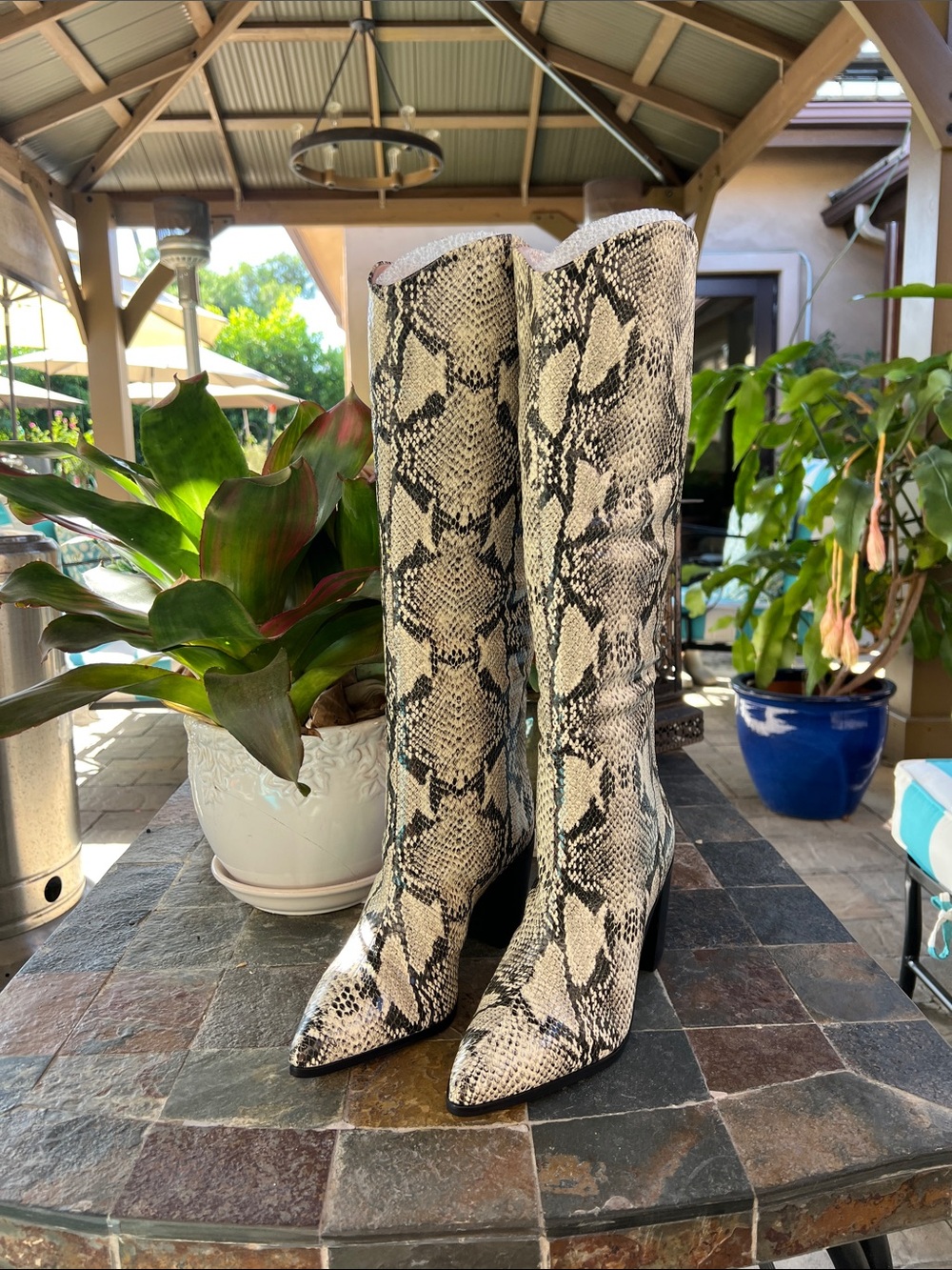NEW SCHUTZ Maryana snake print 8